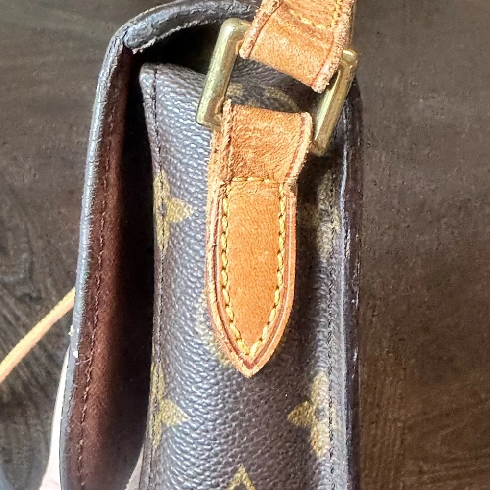Louis Vuitton Brown Monogram Crossbody Bag - Picture 12 of 16